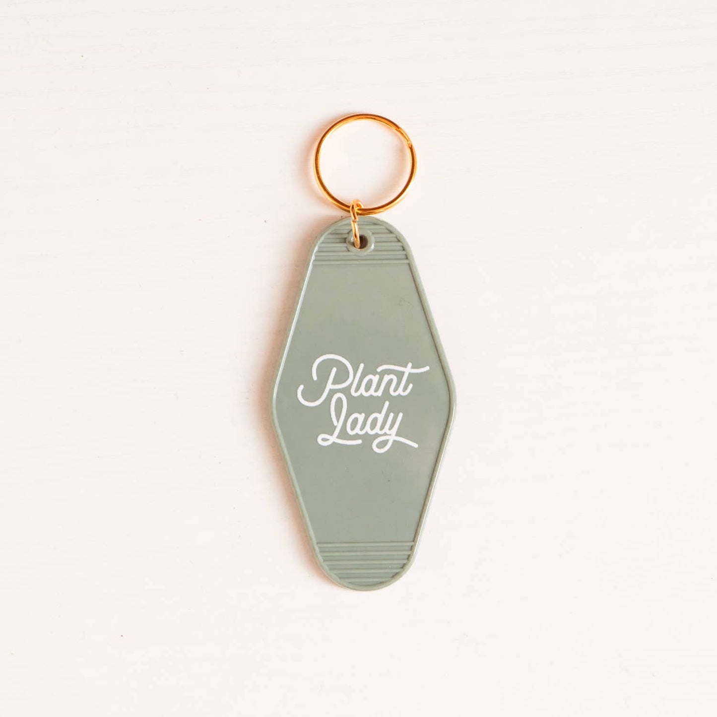 Plant Lady Motel Keychain